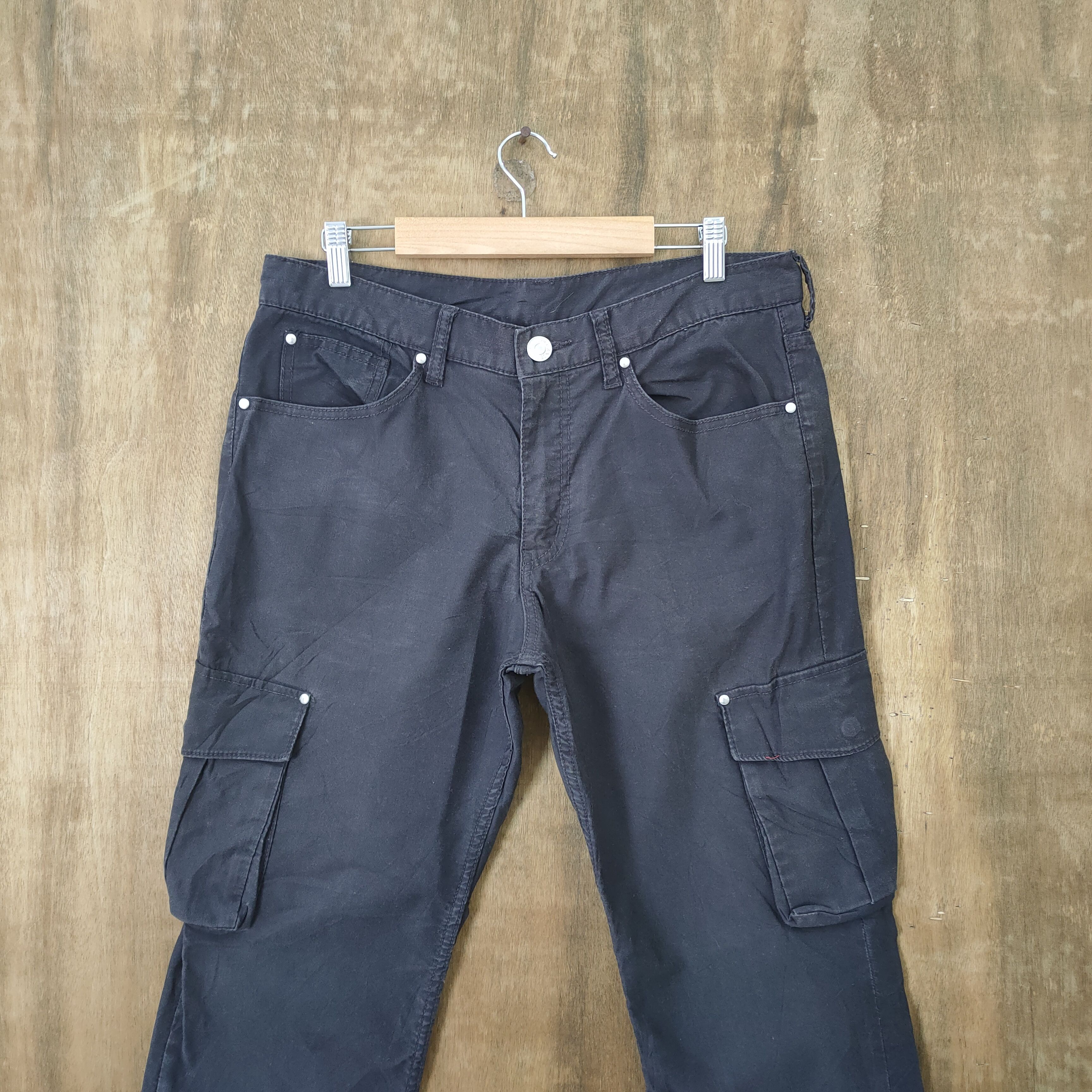 Japanese Brand × Takeo Kikuchi TEKEO KIKUCHI CARGO PANTS MULTIPOCKET TACTICAL Size US 32 / EU 48 - 4 Thumbnail