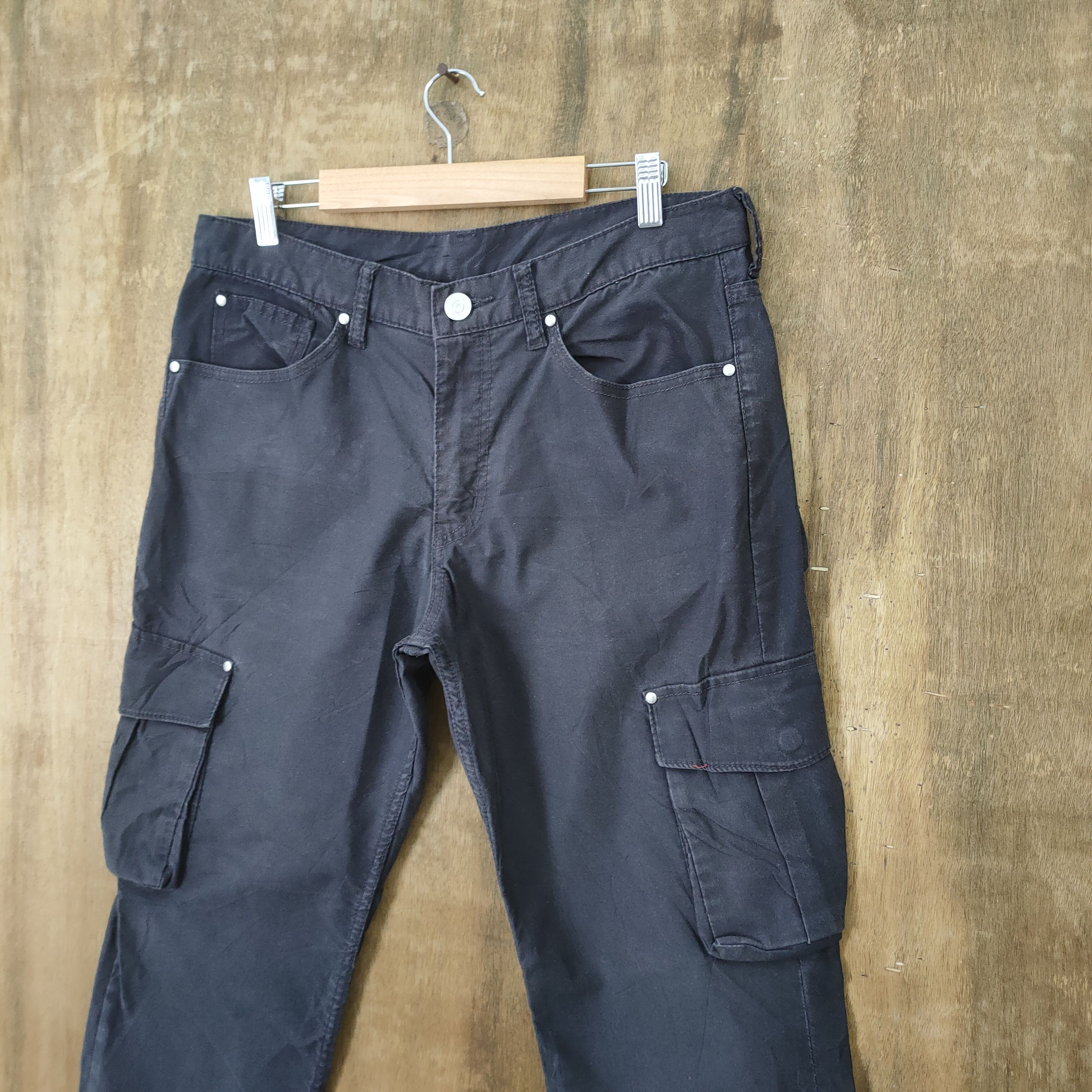 Japanese Brand × Takeo Kikuchi TEKEO KIKUCHI CARGO PANTS MULTIPOCKET TACTICAL Size US 32 / EU 48 - 6 Thumbnail