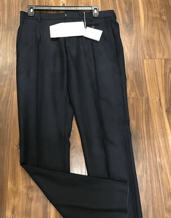 Vivienne Westwood 48-50-52 / Dark Navy Tartan Wool Slacks Size US 32 / EU 48 - 2 Thumbnail