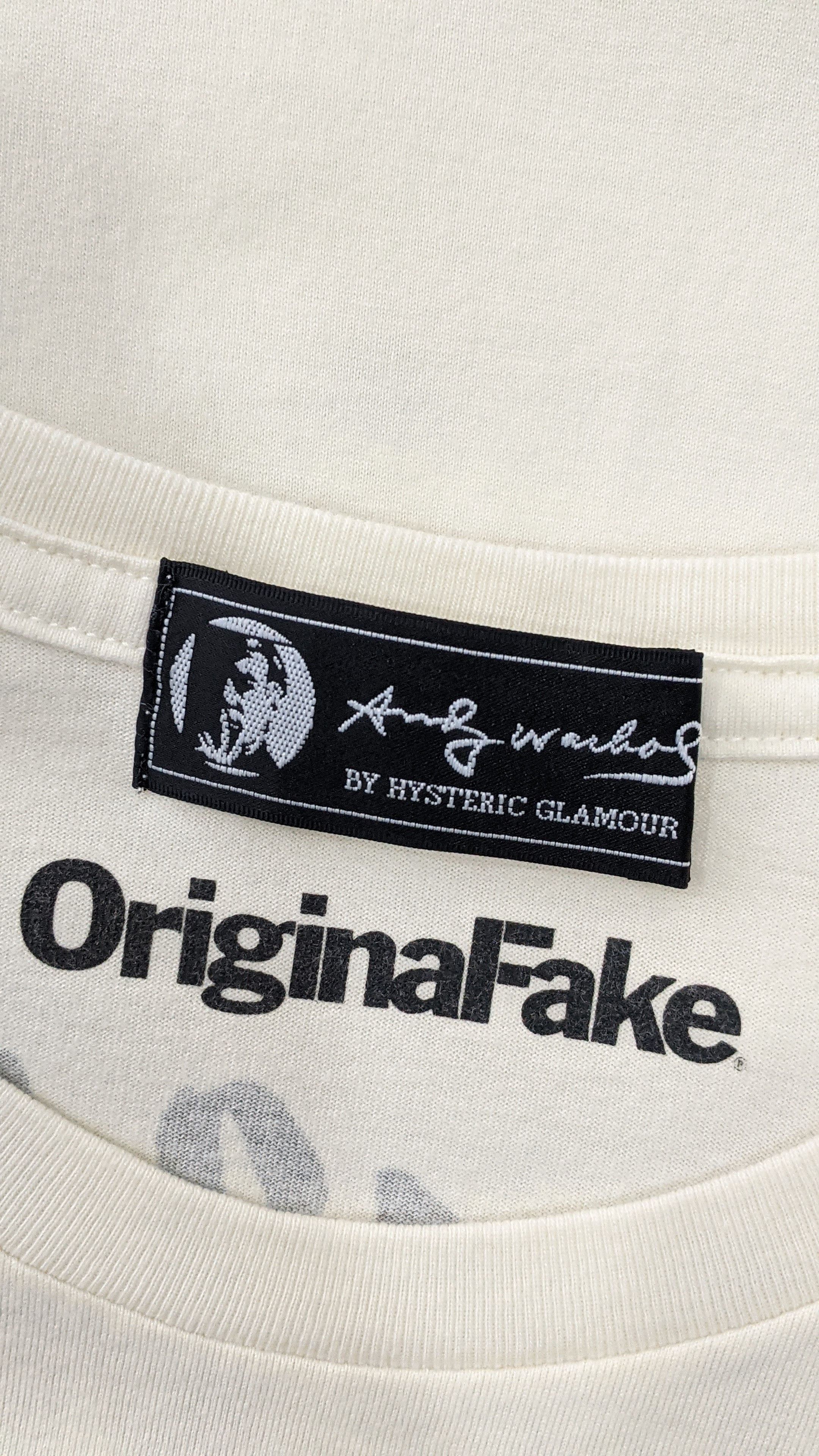Andy Warhol Hysteric Glamour Andy Warhol Original fake Kaws shirt Size XS / US 0-2 / IT 36-38 - 4 Thumbnail