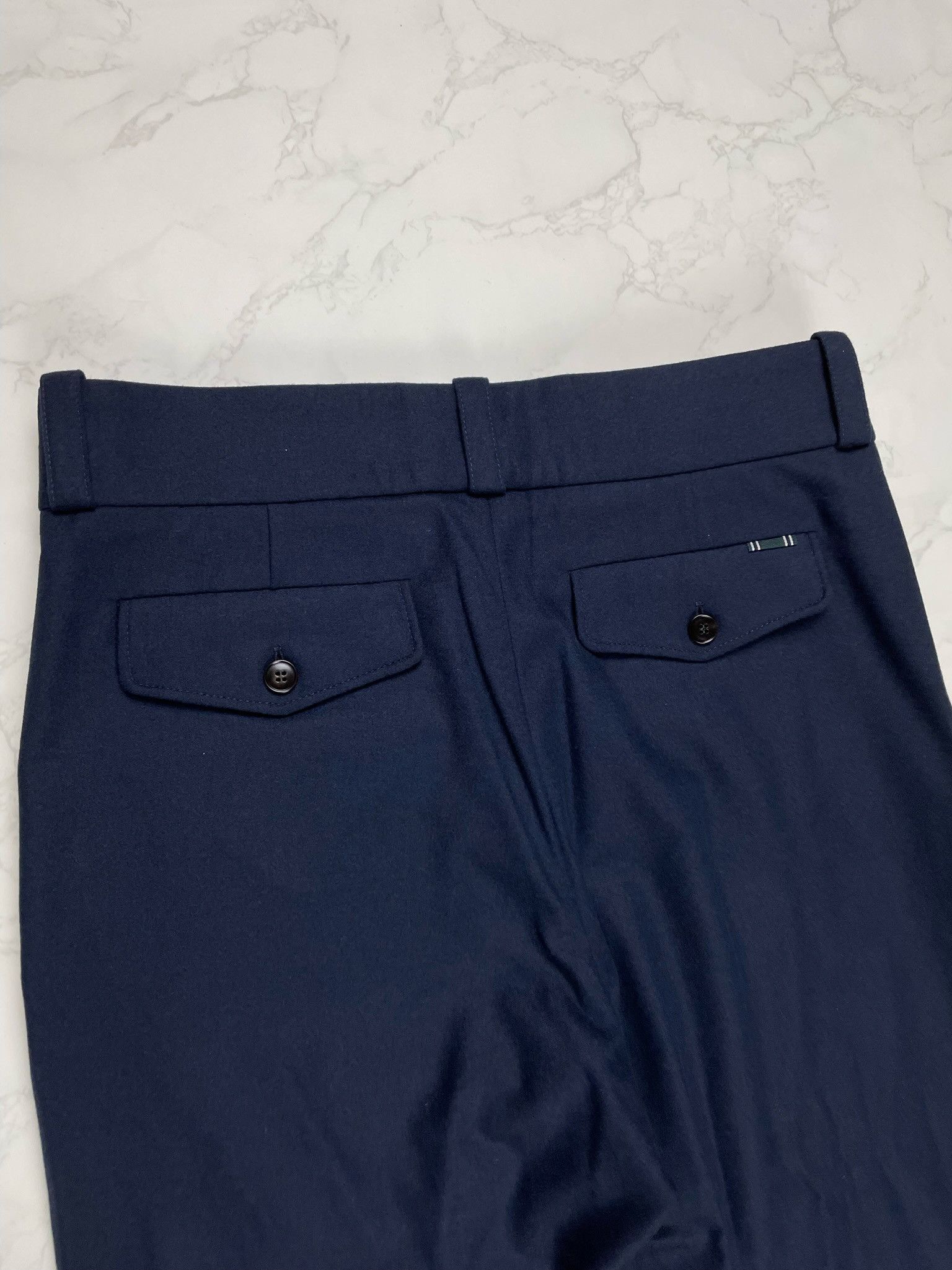 Gucci 🔥70% OFF🔥 Gucci Dark Navy Wool Casual Pants Size US 30 / EU 46 - 14 Thumbnail