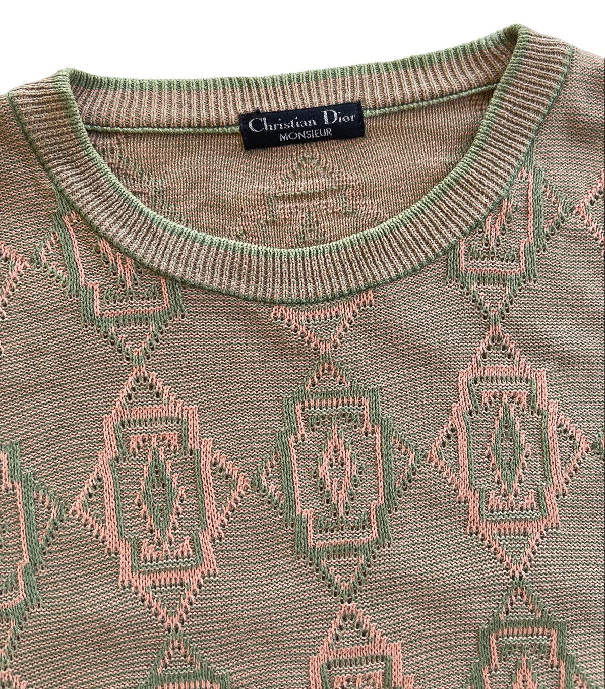 Christian Dior Monsieur Vintage Christian Dior Monogram Jumper Knitted Size US L / EU 52-54 / 3 - 5 Thumbnail