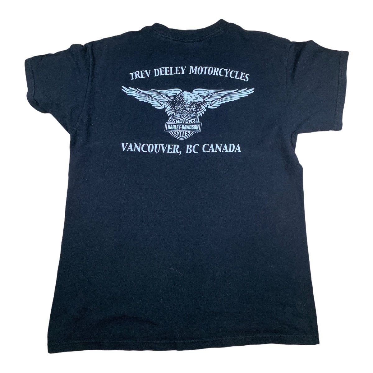 Harley Davidson × Vintage Harley Davidson Vancouver Canada Danzig Style T Shirt Size US M / EU 48-50 / 2 - 2 Thumbnail
