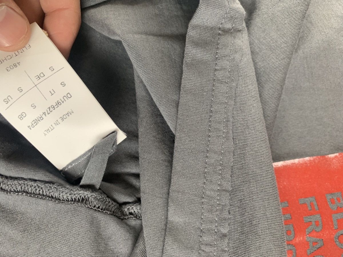 Rick Owens Drkshdw FW19 Flint Jumbo Tee Size US S / EU 44-46 / 1 - 14 Thumbnail
