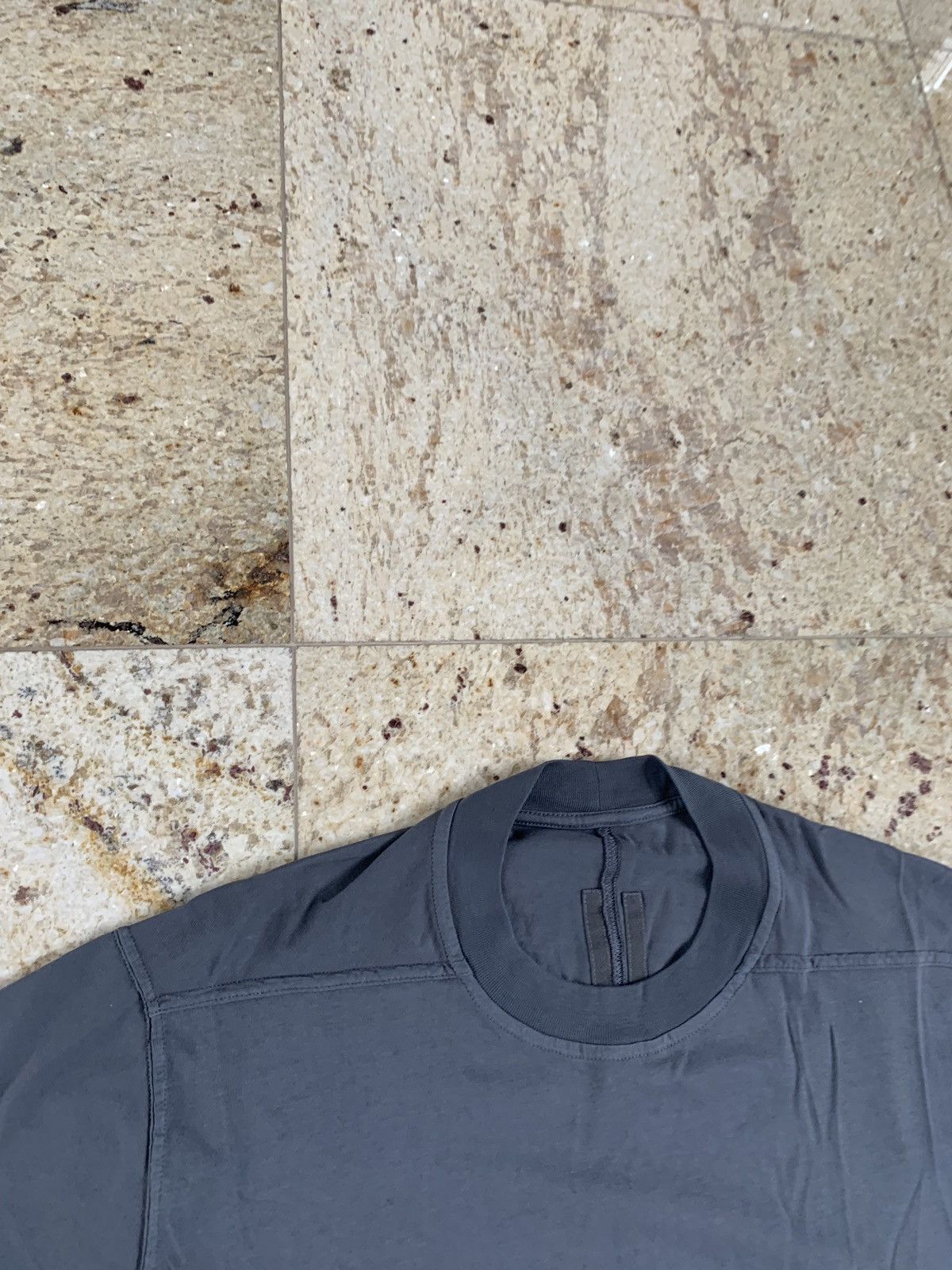 Rick Owens Drkshdw FW19 Flint Jumbo Tee Size US S / EU 44-46 / 1 - 9 Thumbnail