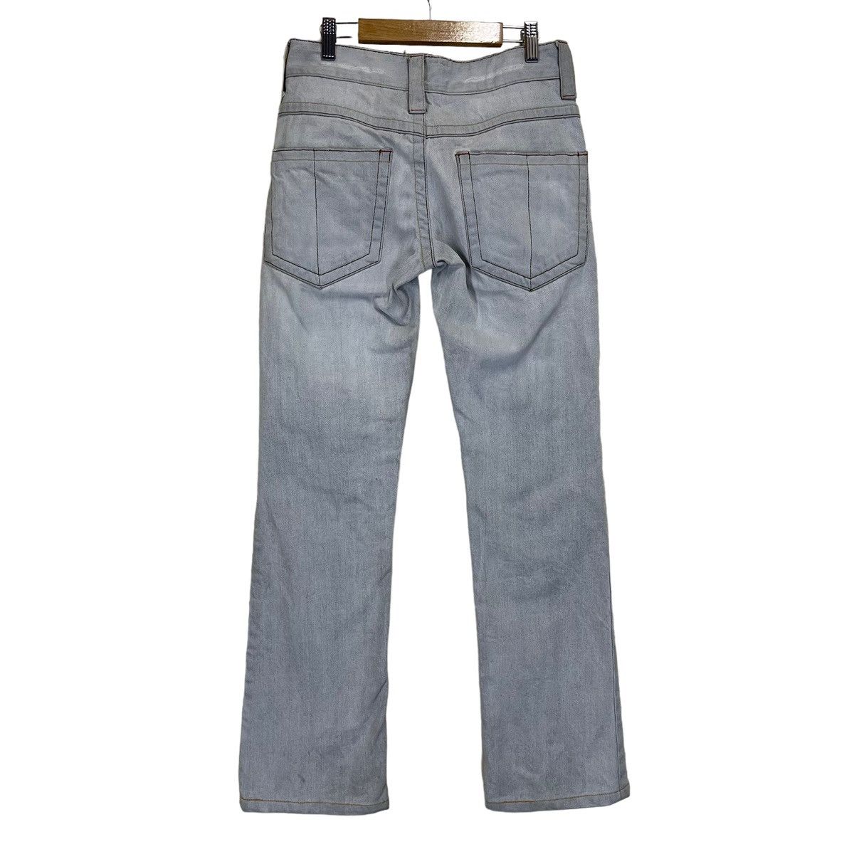 Japanese Brand × Vanquish Vanquish Bootcut Distressed Denim Pants 28x29 Size US 28 / EU 44 - 9 Thumbnail