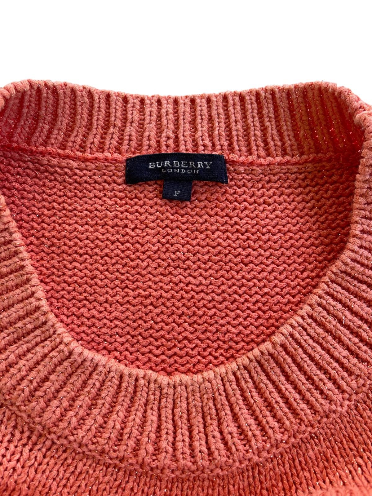 Burberry Burberry Women Cable Knitted Cropped Tops Size S / US 4 / IT 40 - 4 Thumbnail