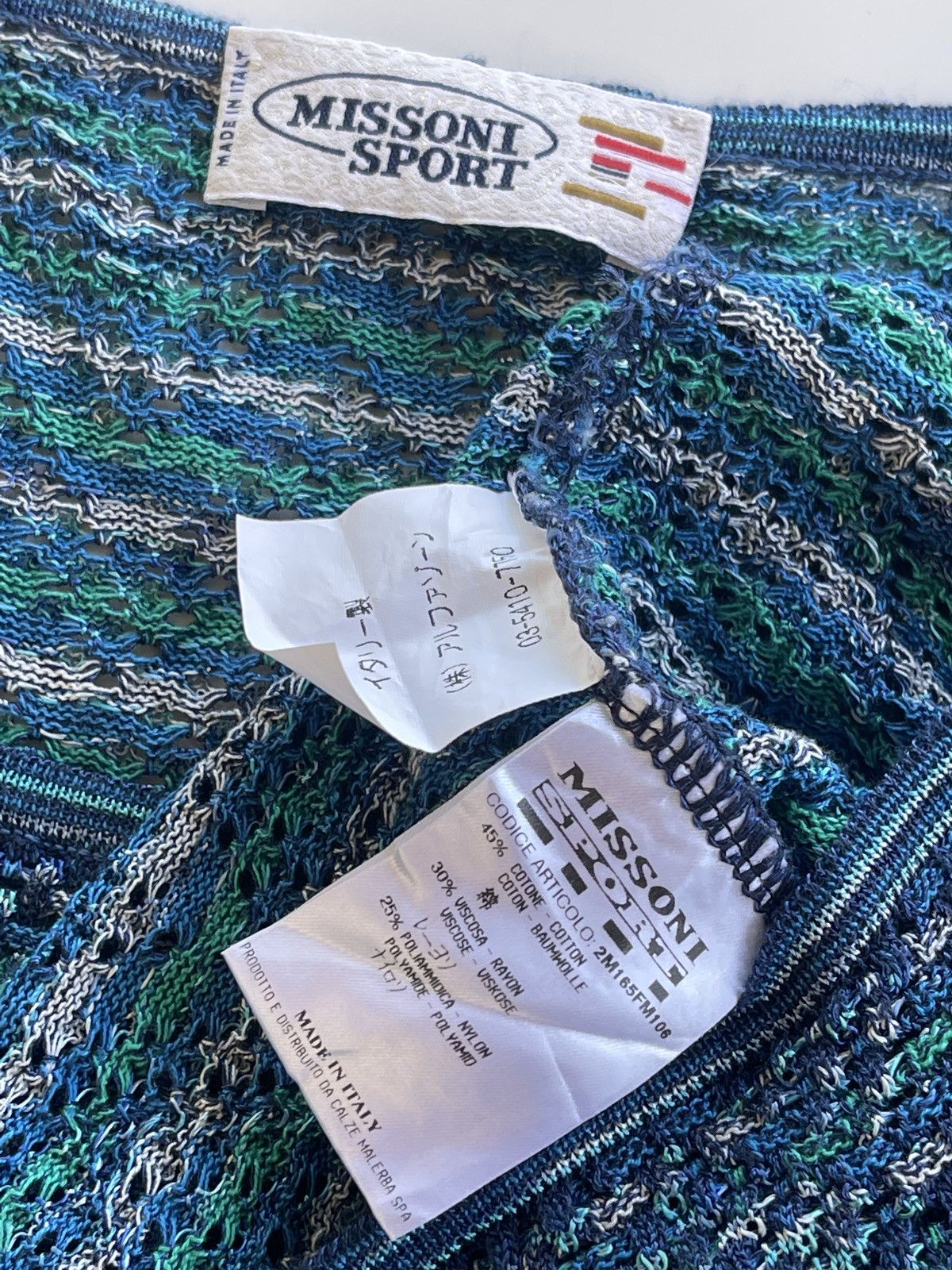 Missoni 1 Set Missoni Knitwear Cardigan / Cropped Tops Size L / US 10 / IT 46 - 17 Thumbnail