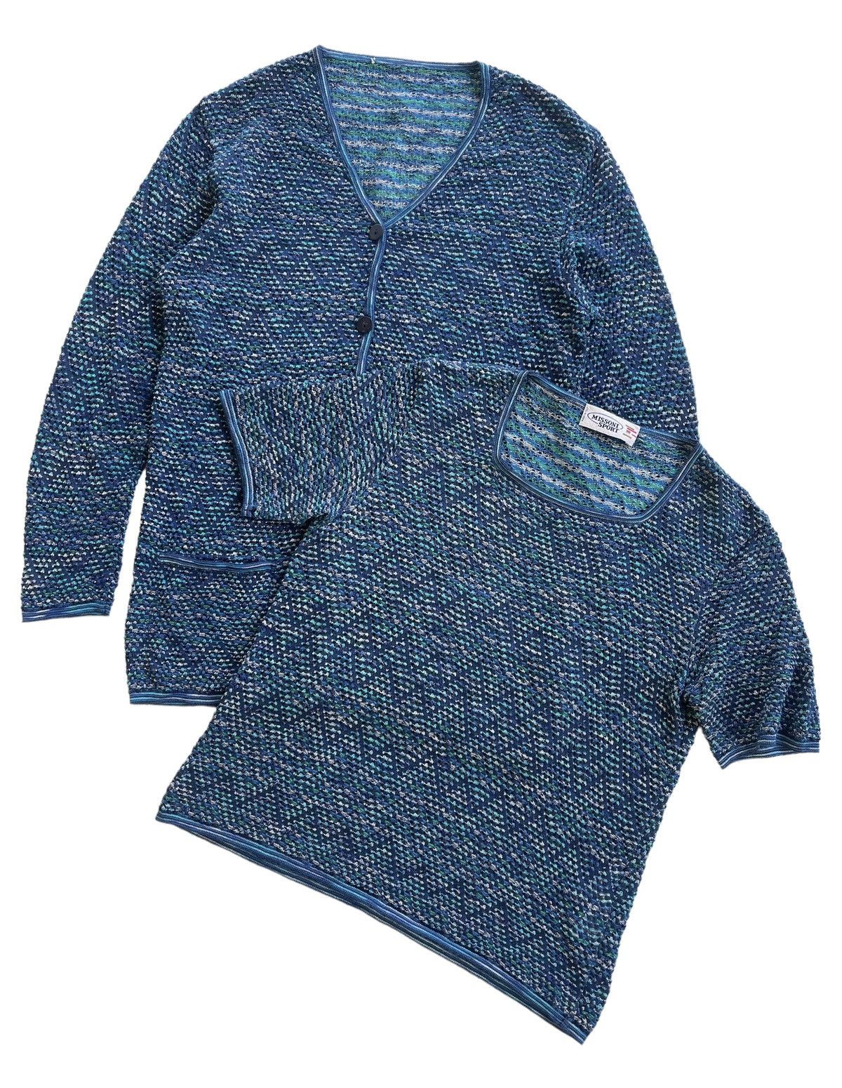 Missoni 1 Set Missoni Knitwear Cardigan / Cropped Tops Size L / US 10 / IT 46 - 1 Thumbnail