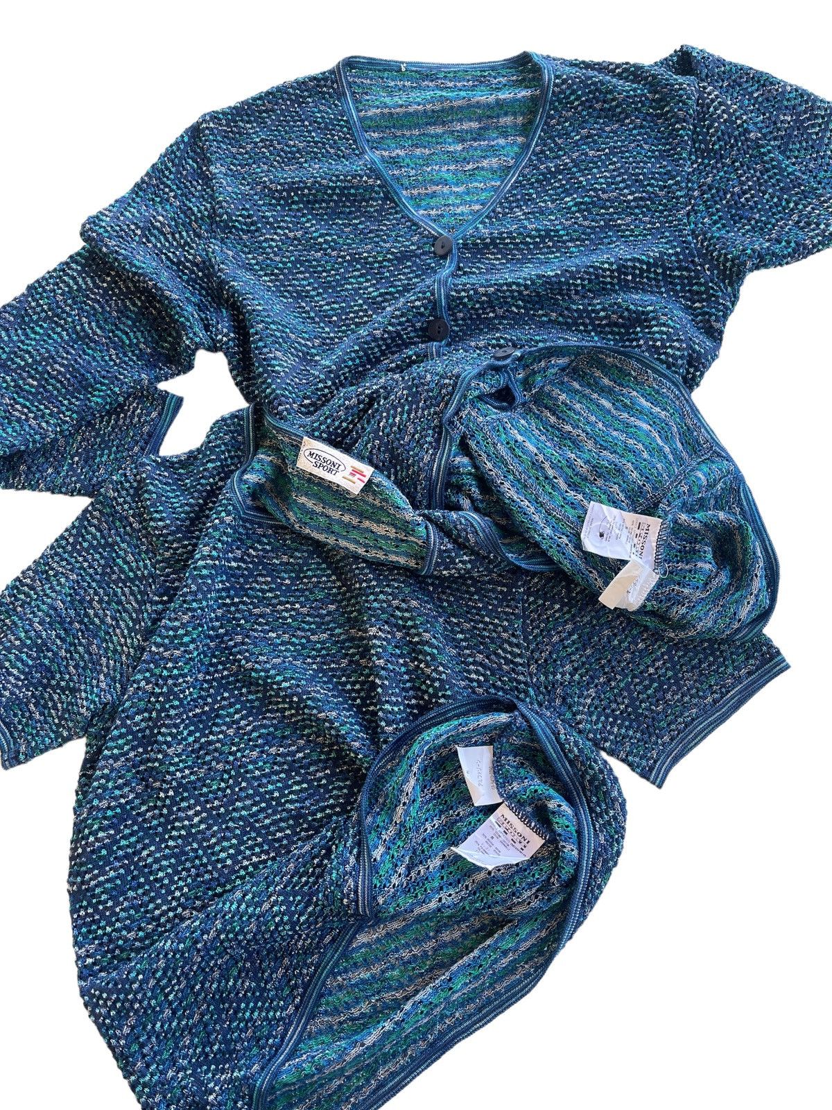 Missoni 1 Set Missoni Knitwear Cardigan / Cropped Tops Size L / US 10 / IT 46 - 7 Thumbnail