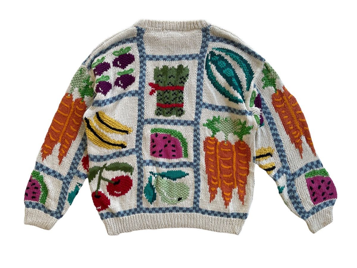 Vintage Vintage Northern Isles Fullprint Handknit Sweater Size M / US 6-8 / IT 42-44 - 3 Thumbnail