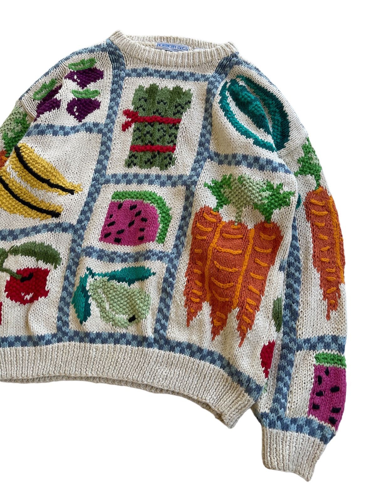 Vintage Vintage Northern Isles Fullprint Handknit Sweater Size M / US 6-8 / IT 42-44 - 5 Thumbnail