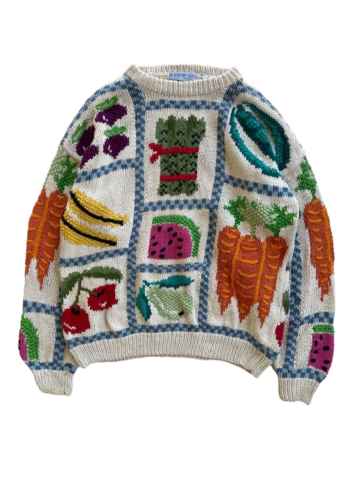 Vintage Vintage Northern Isles Fullprint Handknit Sweater Size M / US 6-8 / IT 42-44 - 1 Preview