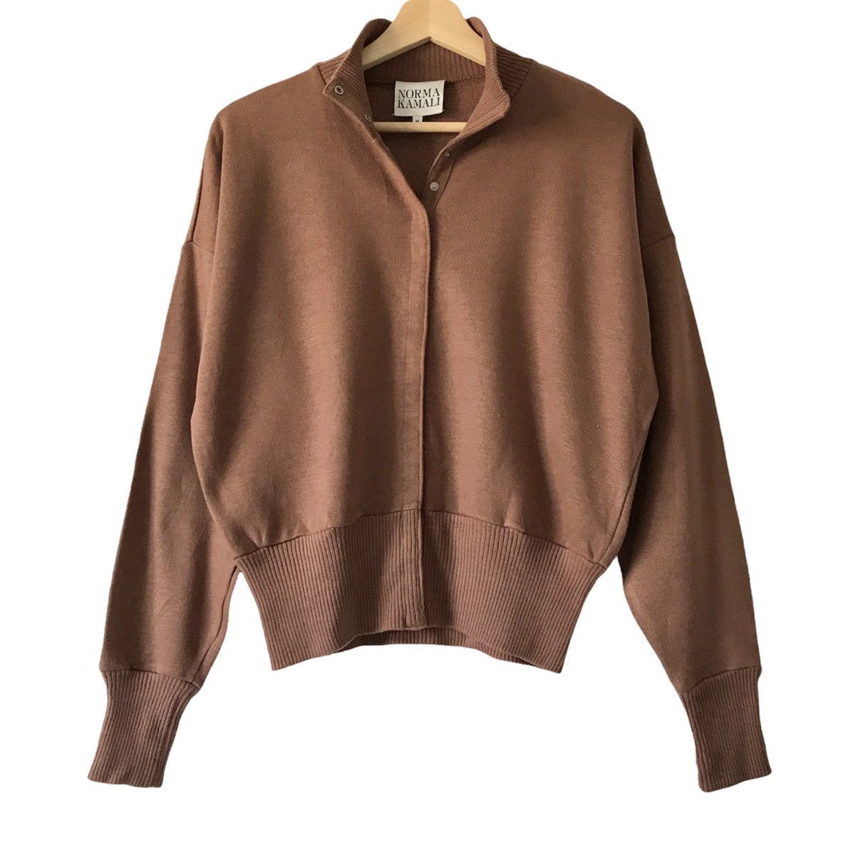 Designer × Vintage Authentic Vintage Norma Kamali NY Designer Button Up Jumper Size US M / EU 48-50 / 2 - 1 Thumbnail