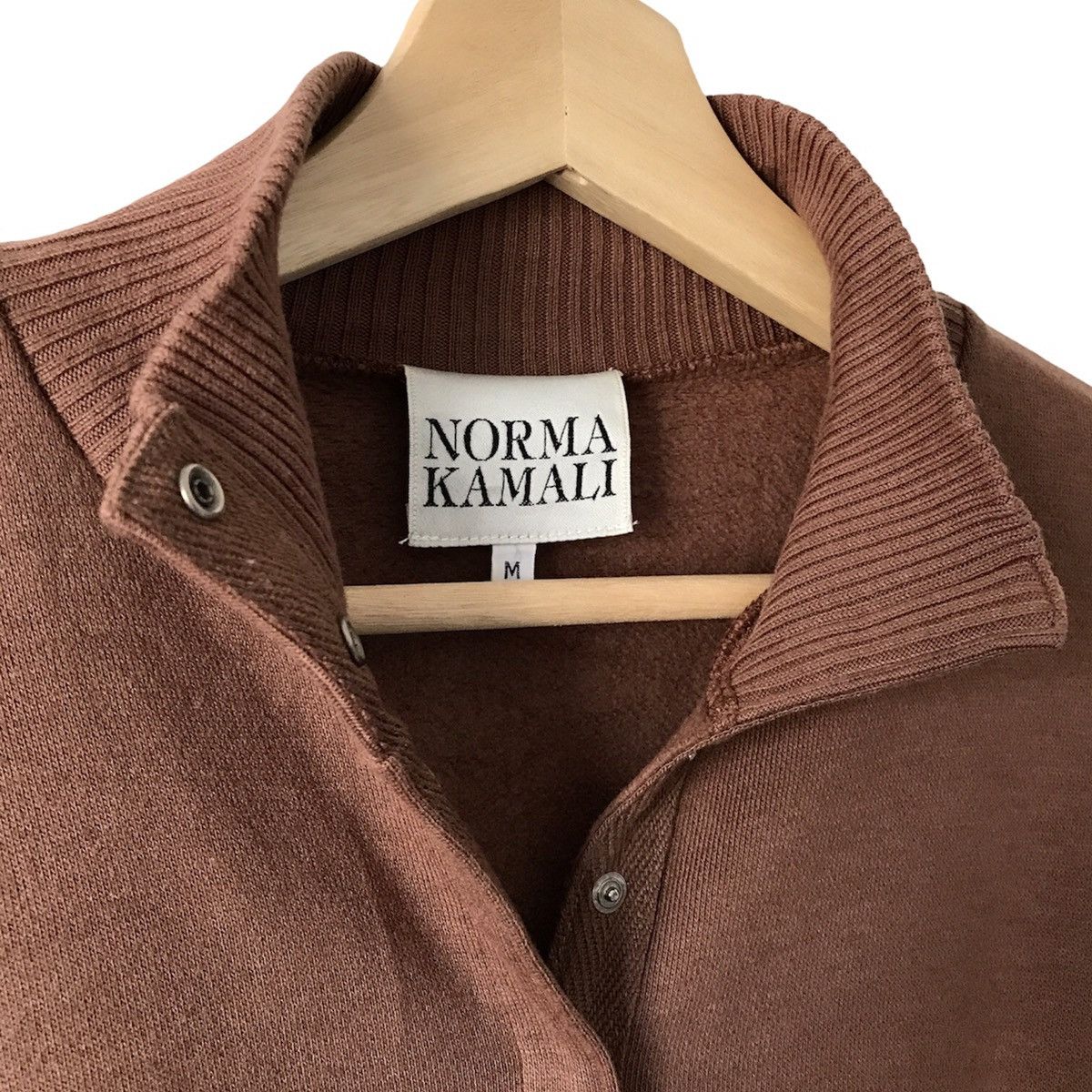 Designer × Vintage Authentic Vintage Norma Kamali NY Designer Button Up Jumper Size US M / EU 48-50 / 2 - 5 Thumbnail