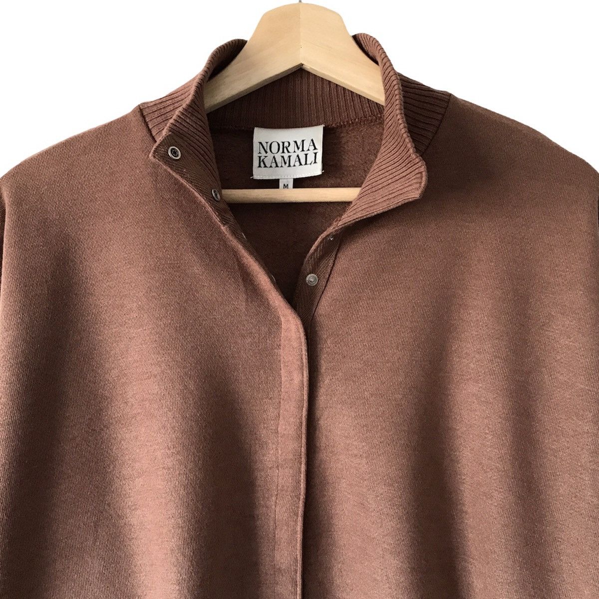 Designer × Vintage Authentic Vintage Norma Kamali NY Designer Button Up Jumper Size US M / EU 48-50 / 2 - 3 Thumbnail