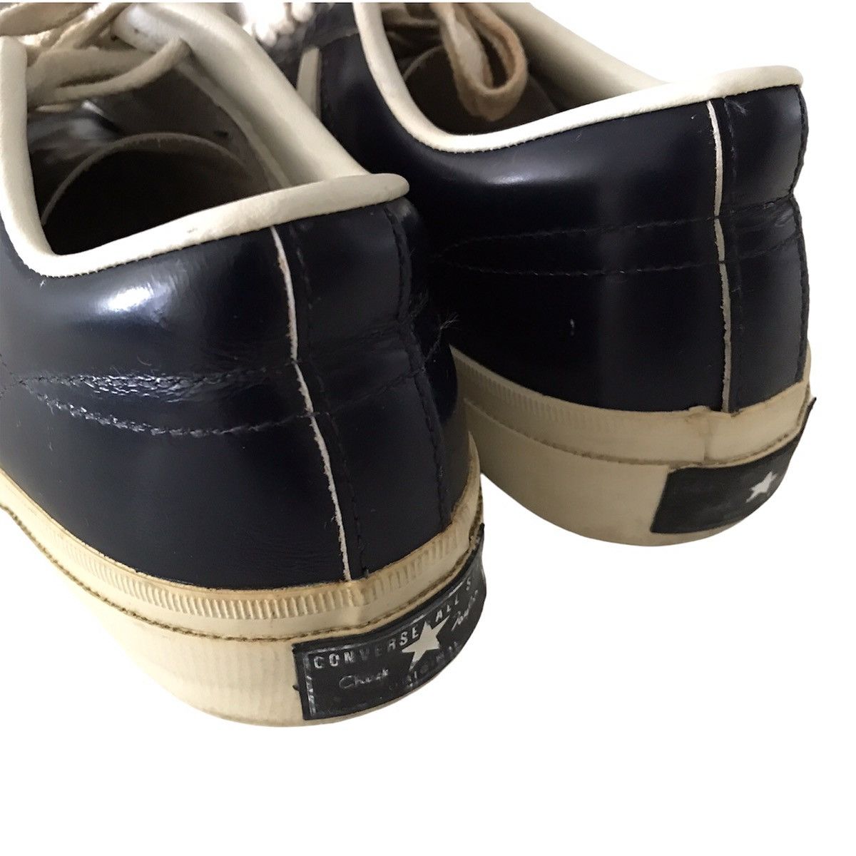 Converse × Vintage Authentic Vintage 80s Converse Stars & Bars Leather Shoe USA Size US 6 / EU 39 - 7 Thumbnail