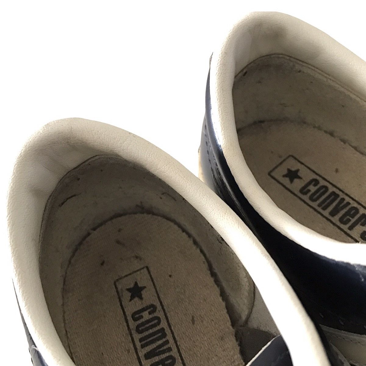 Converse × Vintage Authentic Vintage 80s Converse Stars & Bars Leather Shoe USA Size US 6 / EU 39 - 10 Thumbnail