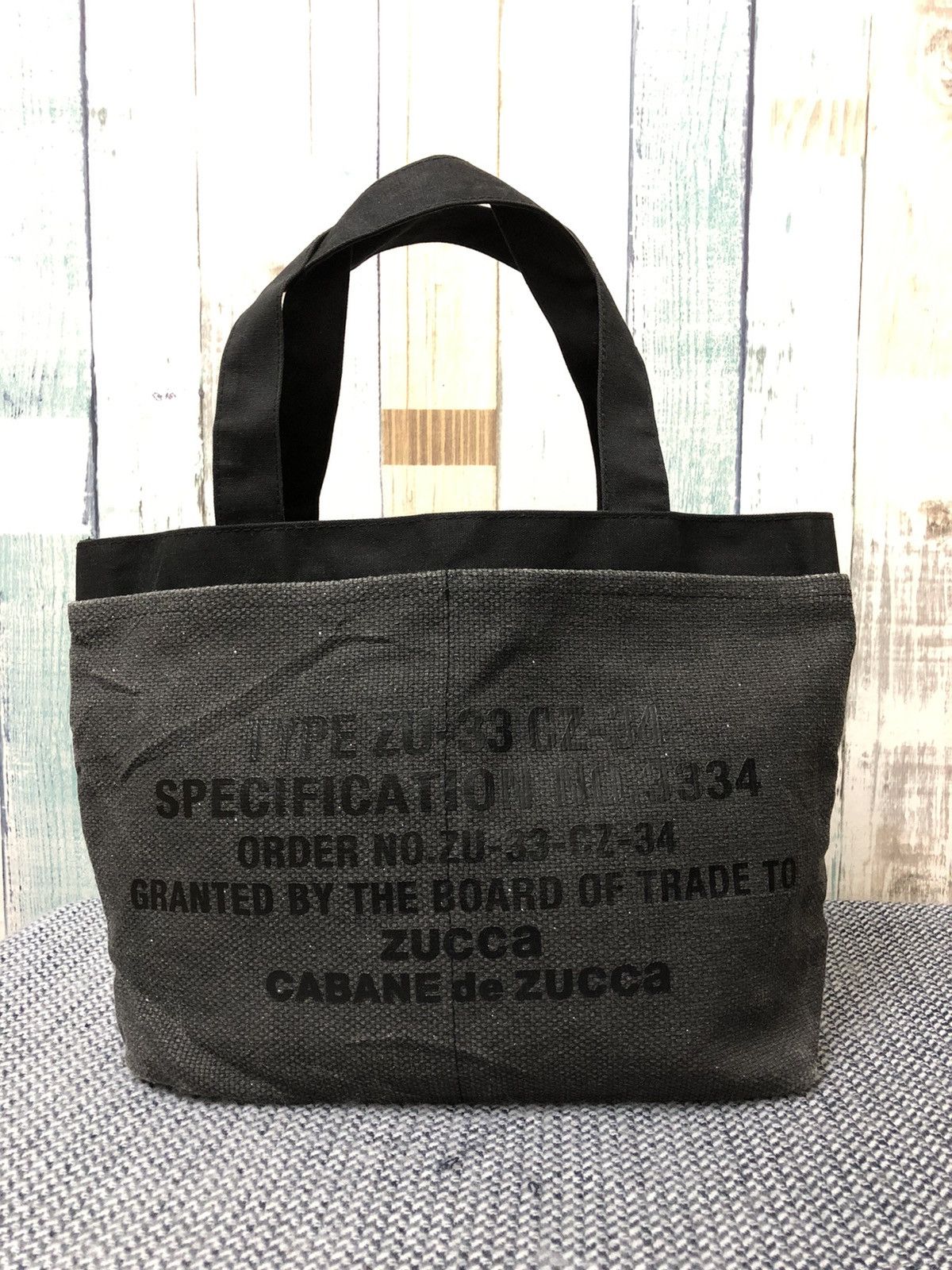 CABANE de ZUCCa AW-2013 Cabane De Zucca Military Spec Tote Bag Size ONE SIZE - 1 Thumbnail