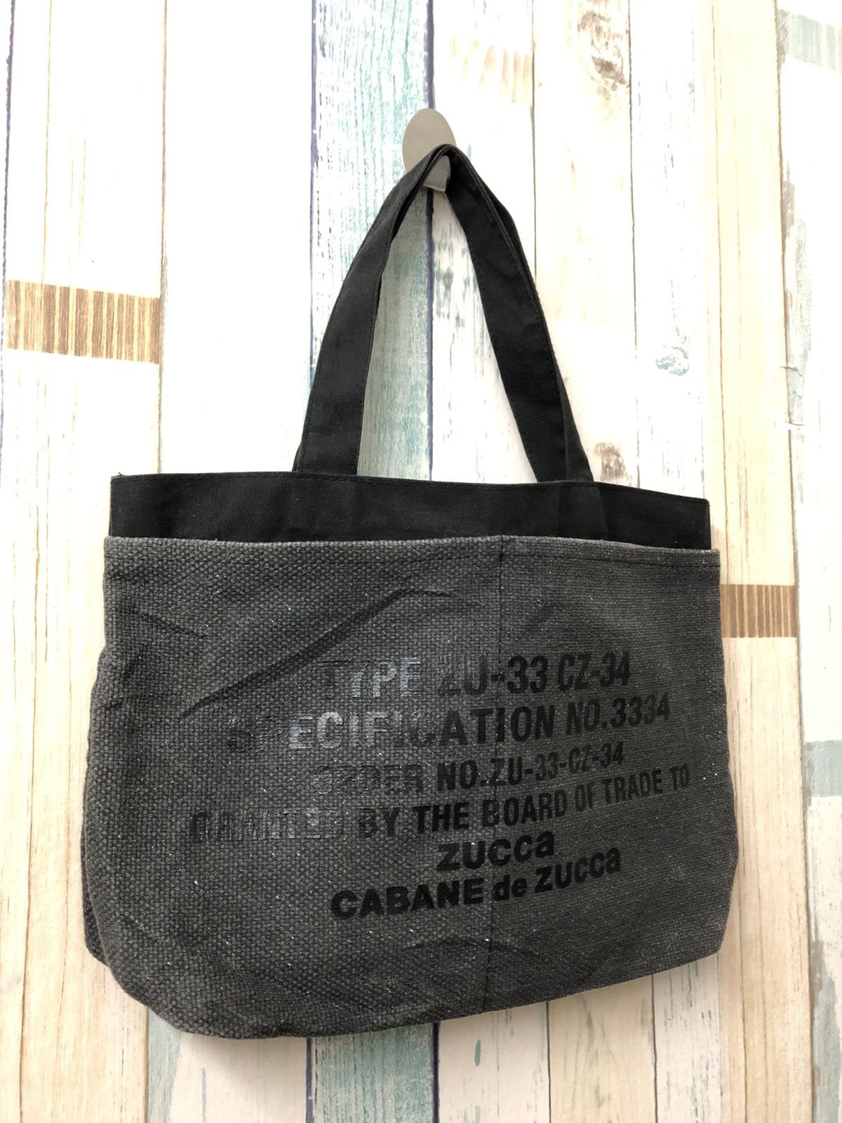 CABANE de ZUCCa AW-2013 Cabane De Zucca Military Spec Tote Bag Size ONE SIZE - 3 Thumbnail