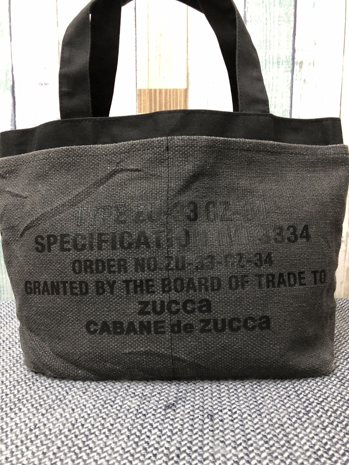 CABANE de ZUCCa AW-2013 Cabane De Zucca Military Spec Tote Bag Size ONE SIZE - 8 Thumbnail