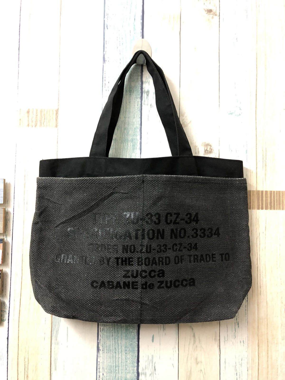 CABANE de ZUCCa AW-2013 Cabane De Zucca Military Spec Tote Bag Size ONE SIZE - 2 Thumbnail