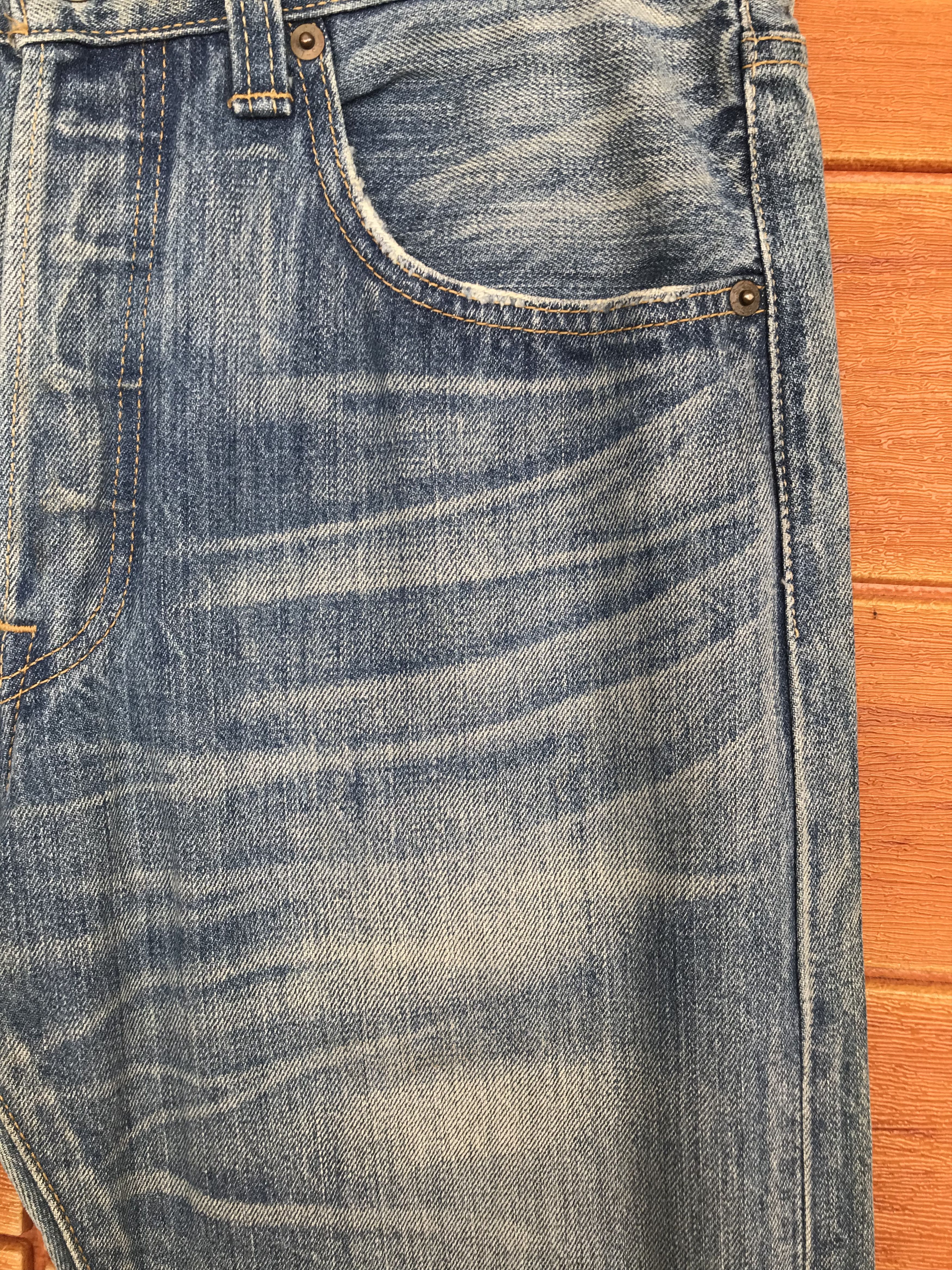 Levi's Vintage Clothing Vintage Levis 501 Clawmark Distressed Denim Jeans Size US 32 / EU 48 - 4 Thumbnail