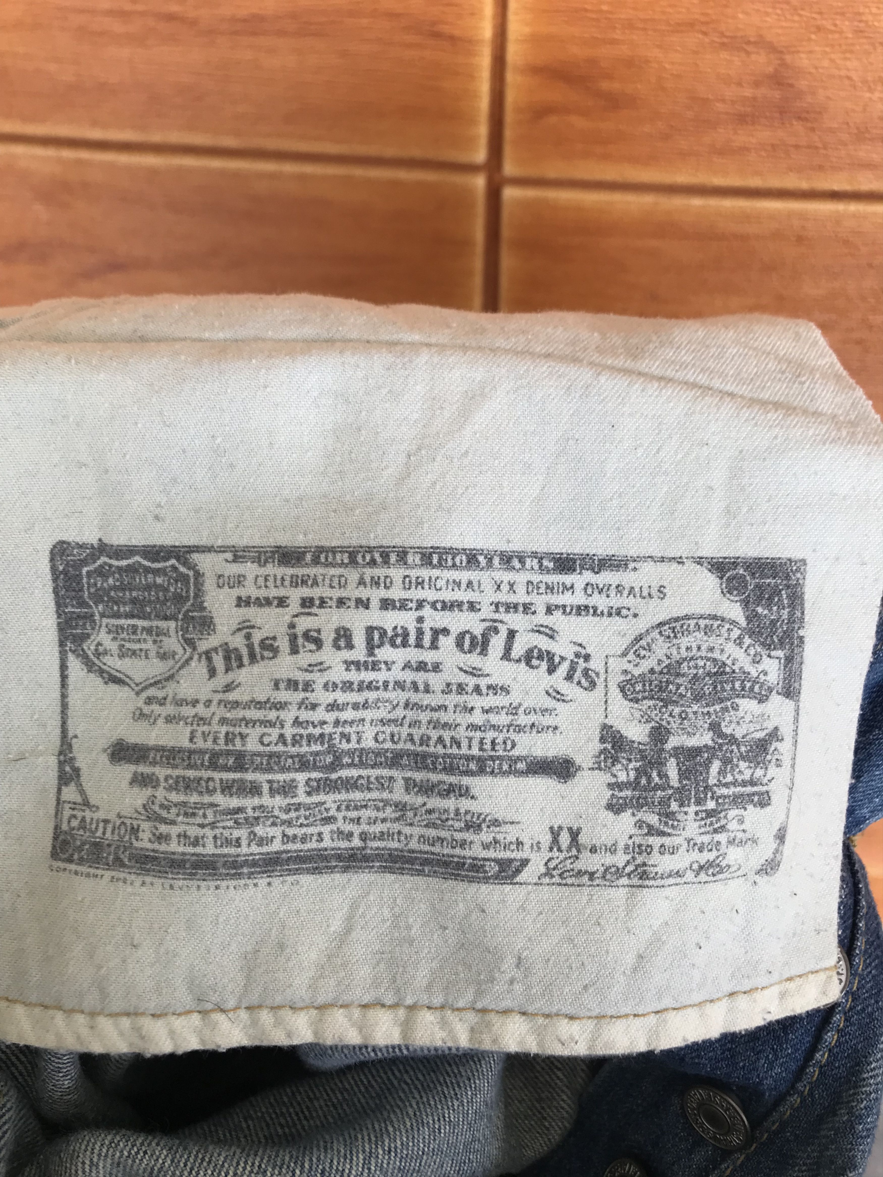 Levi's Vintage Clothing Vintage Levis 501 Clawmark Distressed Denim Jeans Size US 32 / EU 48 - 22 Thumbnail