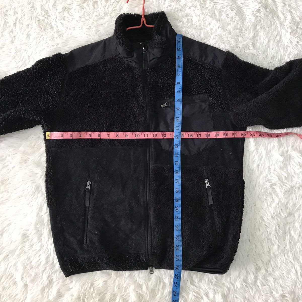 Engineered Garments Engineered Garments Uniqlo Block Fleece Sherpa Jacket Size US M / EU 48-50 / 2 - 18 Thumbnail