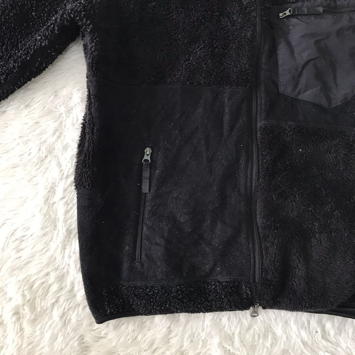 Engineered Garments Engineered Garments Uniqlo Block Fleece Sherpa Jacket Size US M / EU 48-50 / 2 - 3 Thumbnail