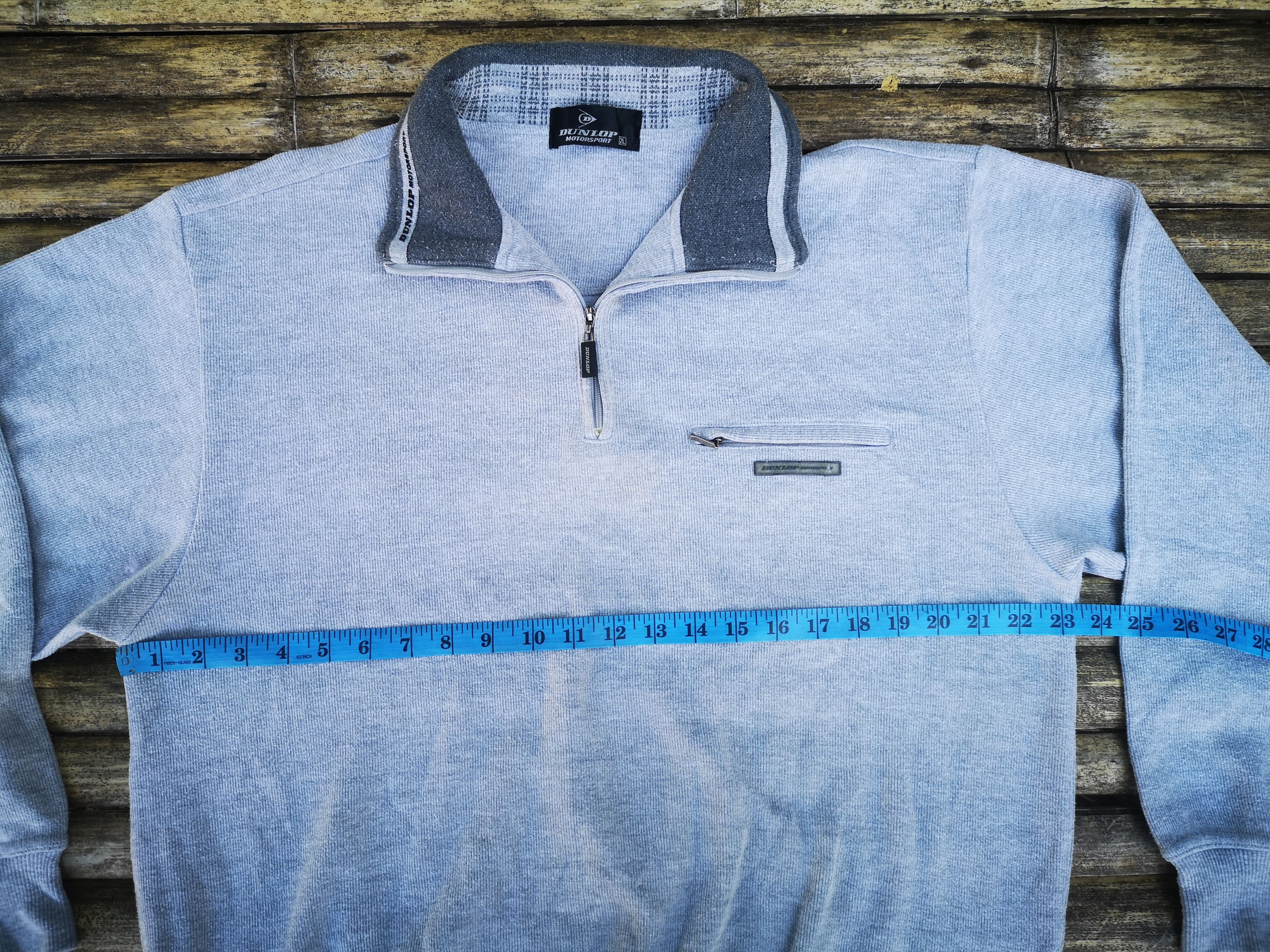 Dunlop × Japanese Brand × Vintage Dunlop Sweatshirt Half zipper Size US L / EU 52-54 / 3 - 12 Thumbnail