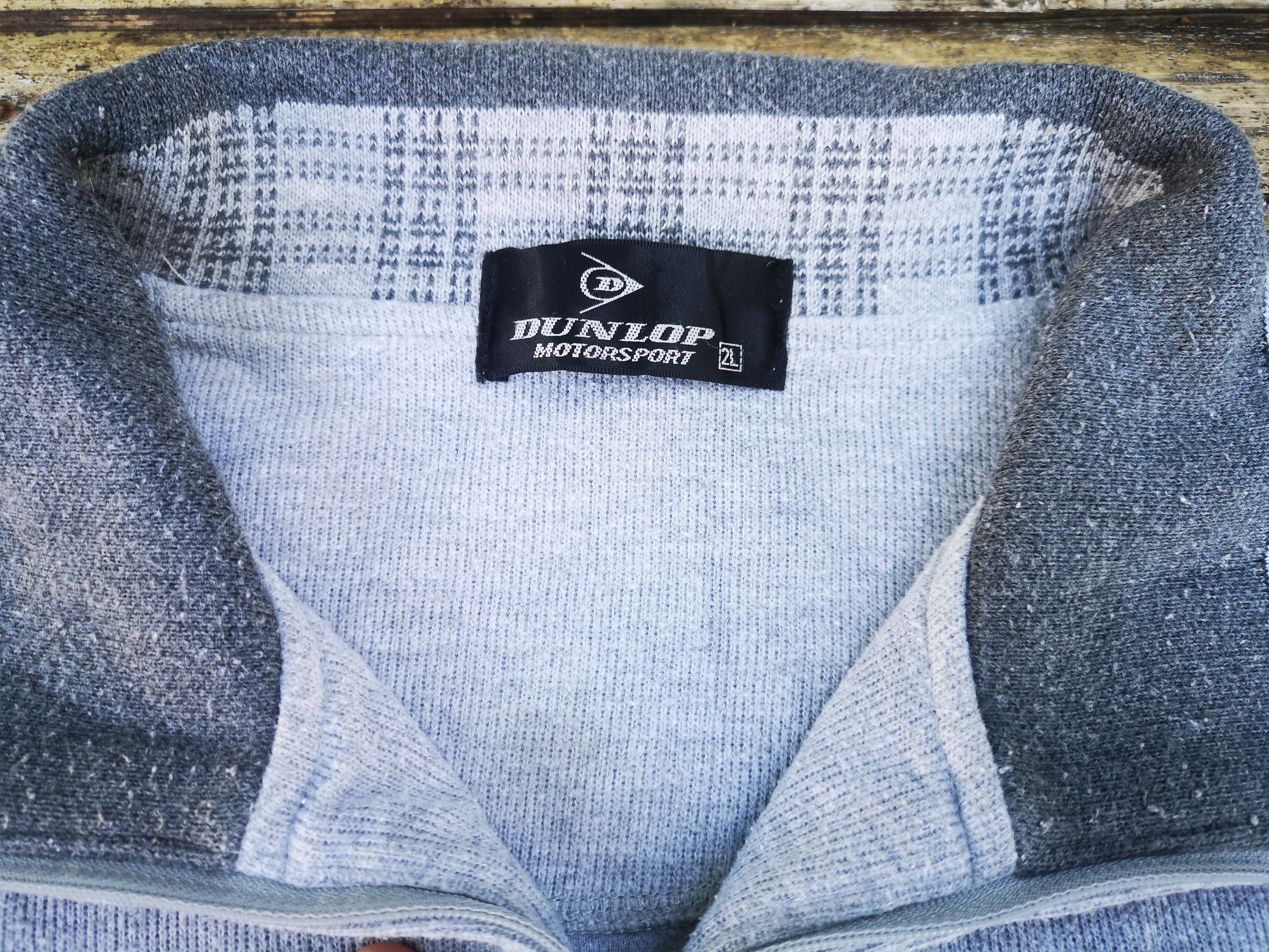Dunlop × Japanese Brand × Vintage Dunlop Sweatshirt Half zipper Size US L / EU 52-54 / 3 - 8 Thumbnail