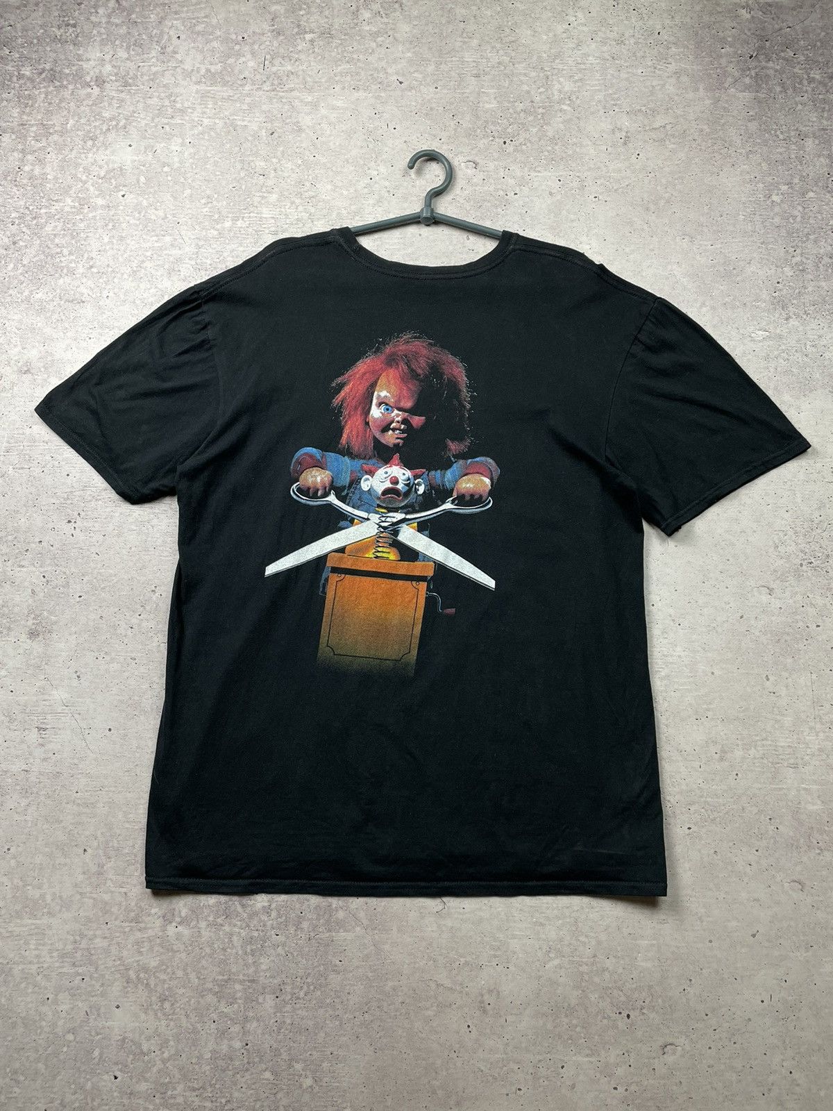 Vintage Vintage Chucky Black T-shirt Movie XL Size US XL / EU 56 / 4 - 4 Thumbnail