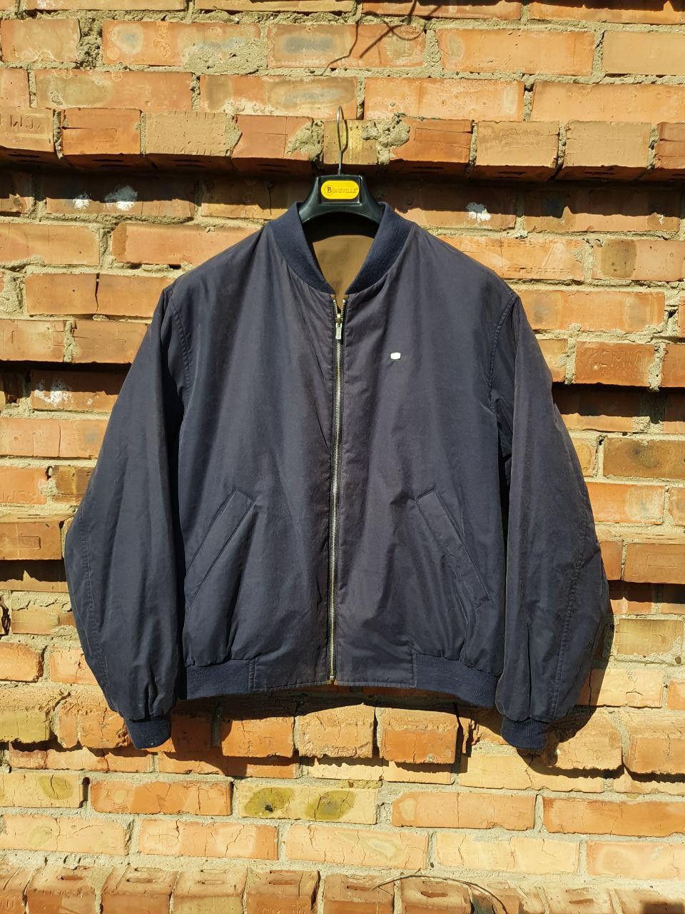 Lacoste × Vintage 90s Faded 2 Sided Vintage Lacoste Bomber Jacket Size US XL / EU 56 / 4 - 7 Thumbnail