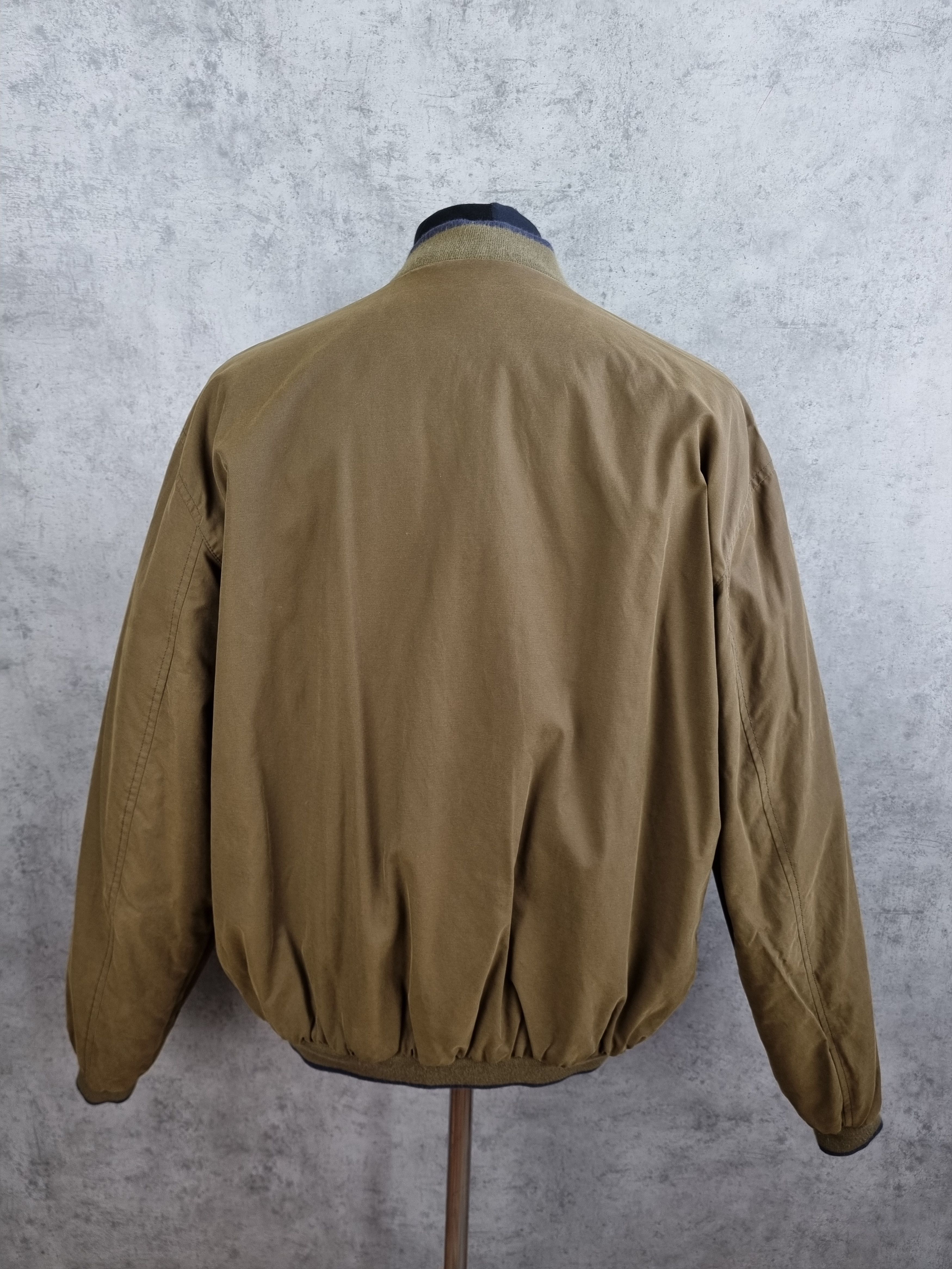Lacoste × Vintage 90s Faded 2 Sided Vintage Lacoste Bomber Jacket Size US XL / EU 56 / 4 - 17 Thumbnail