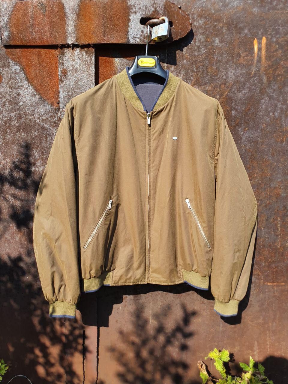 Lacoste × Vintage 90s Faded 2 Sided Vintage Lacoste Bomber Jacket Size US XL / EU 56 / 4 - 8 Thumbnail