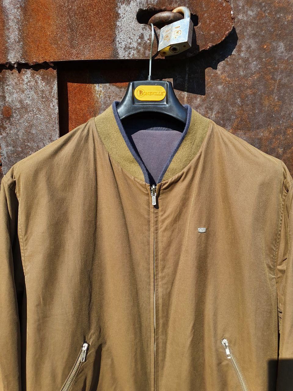 Lacoste × Vintage 90s Faded 2 Sided Vintage Lacoste Bomber Jacket Size US XL / EU 56 / 4 - 9 Thumbnail