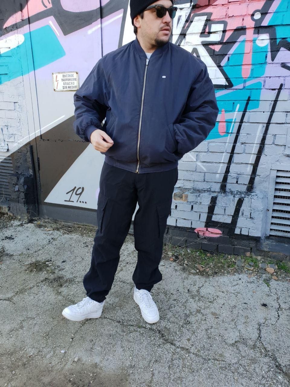 Lacoste × Vintage 90s Faded 2 Sided Vintage Lacoste Bomber Jacket Size US XL / EU 56 / 4 - 6 Thumbnail