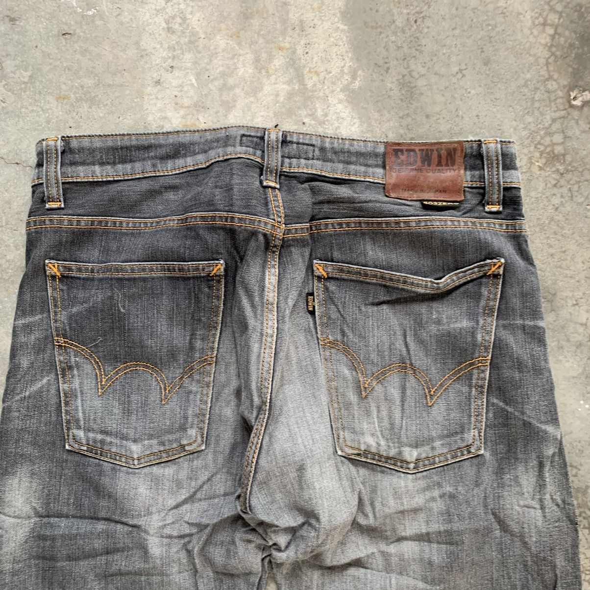 Japanese Brand JapaneseBrand Edwin Distressed Denim baggy jeans Size US 36 / EU 52 - 5 Thumbnail