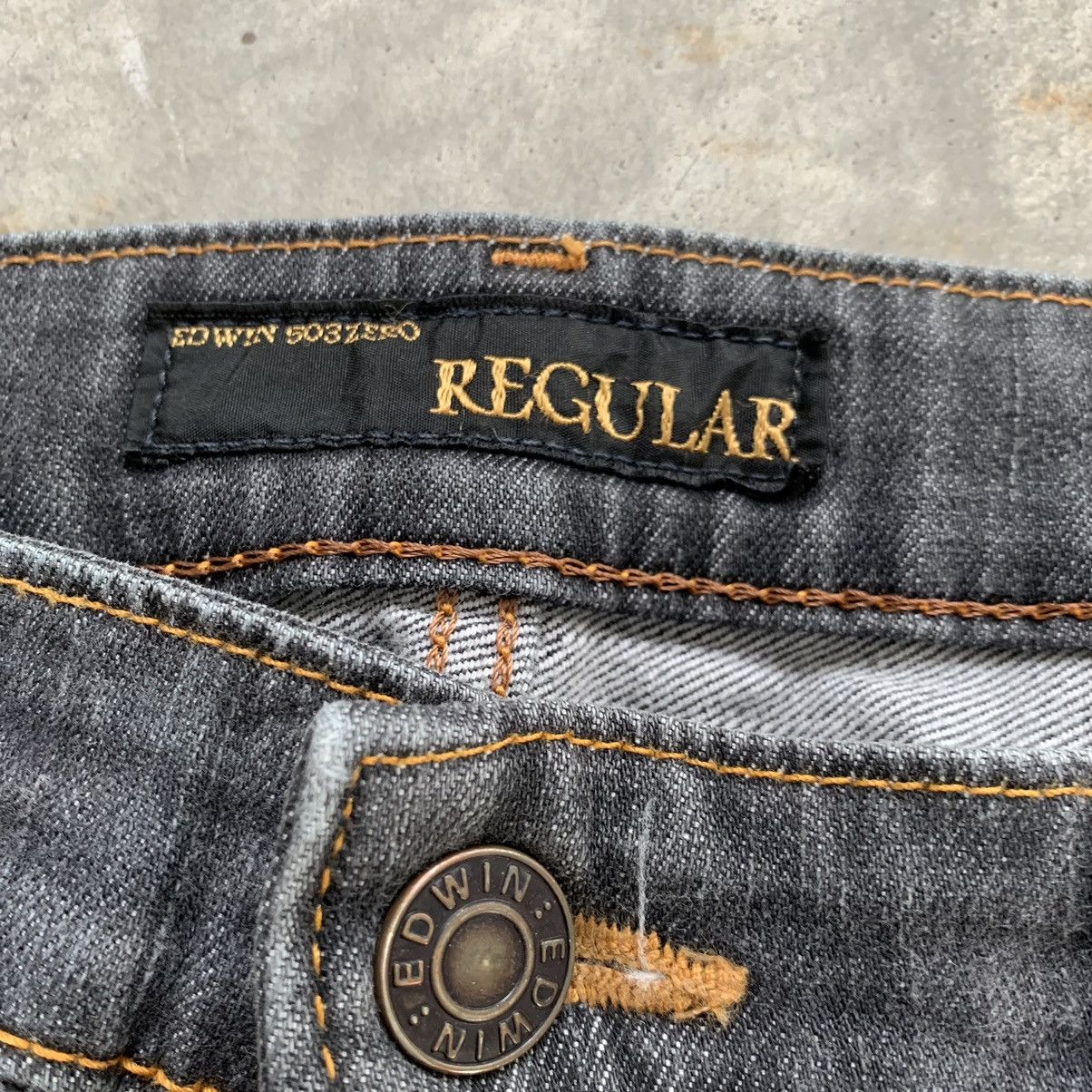 Japanese Brand JapaneseBrand Edwin Distressed Denim baggy jeans Size US 36 / EU 52 - 4 Thumbnail
