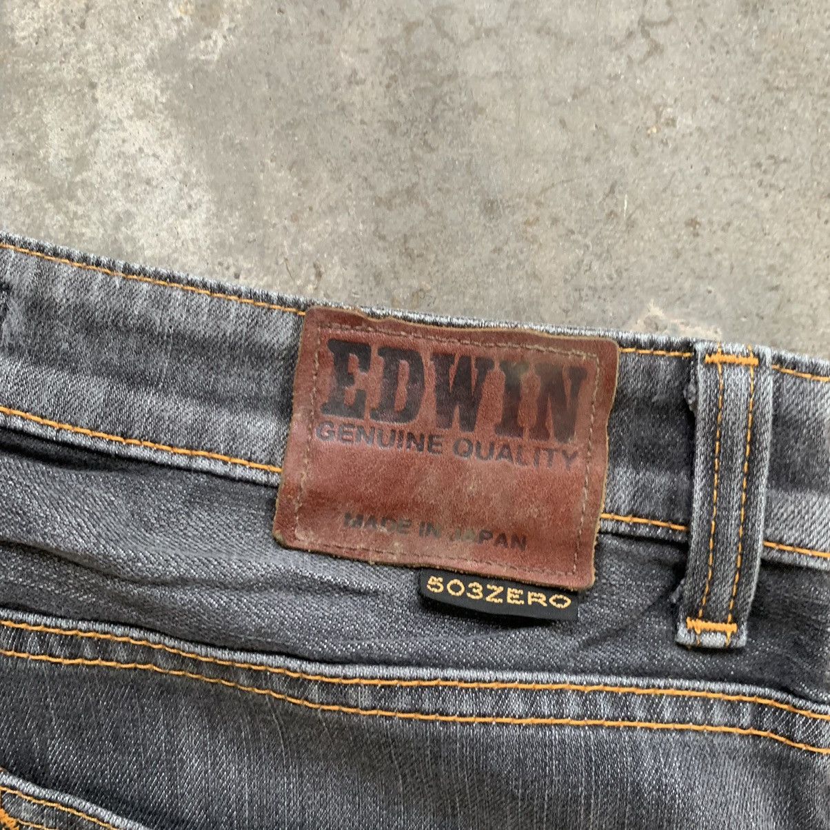 Japanese Brand JapaneseBrand Edwin Distressed Denim baggy jeans Size US 36 / EU 52 - 6 Thumbnail