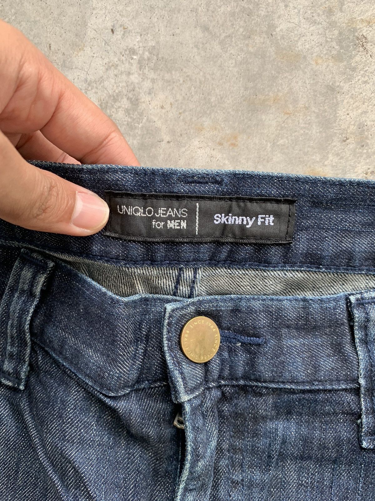 Uniqlo JapaneseBrand Uniqlo Skinny Fit Jeans Denim Pant Size US 32 / EU 48 - 6 Thumbnail