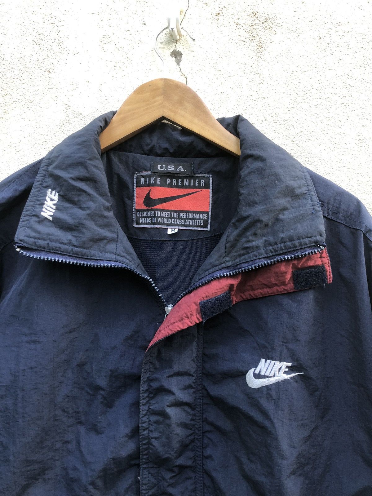 Vintage True Vintage Nike Centre Swoosh Center Logo Size US L / EU 52-54 / 3 - 5 Thumbnail