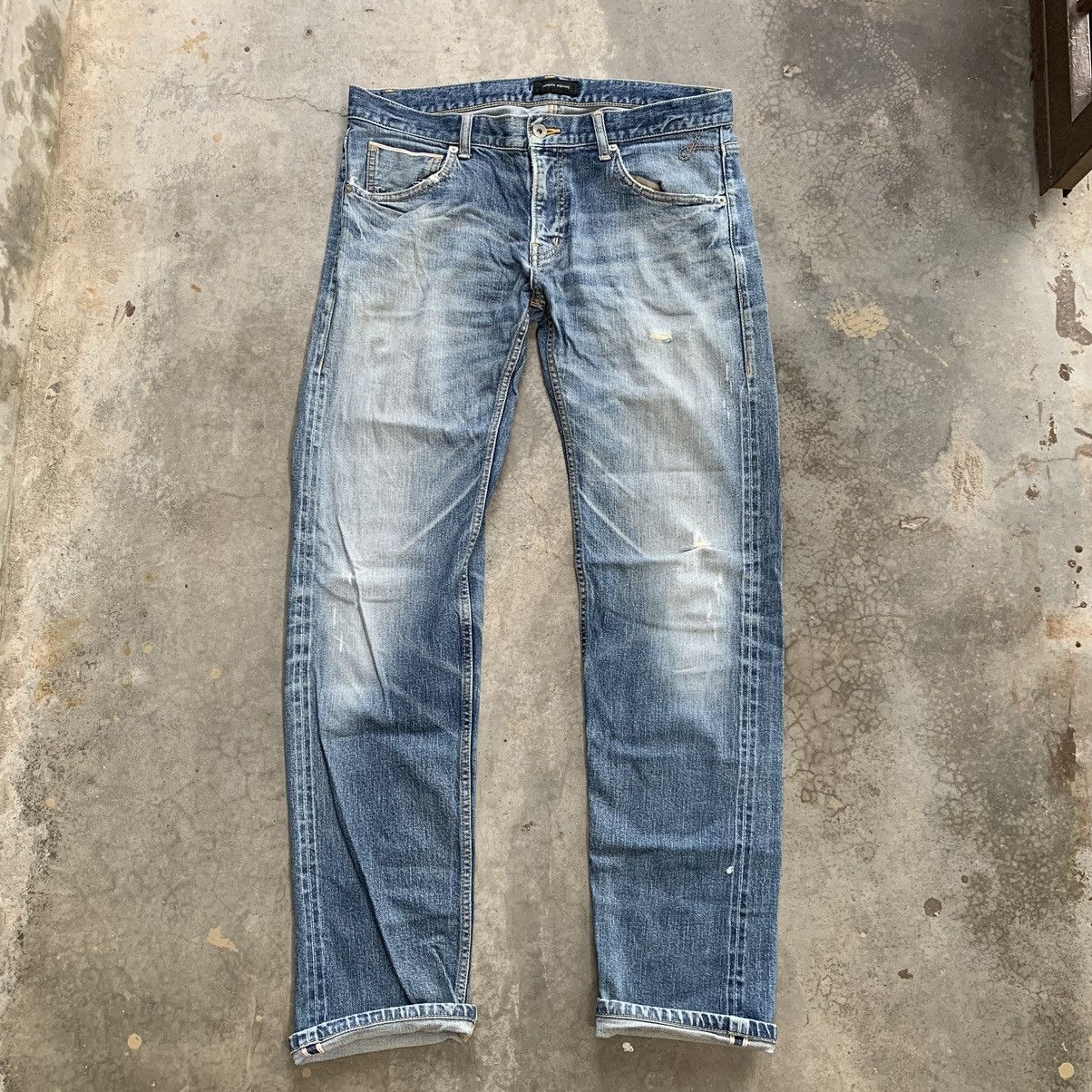 MadeinJapan Joseph Homme Selvedge Jeans Denim Distressed