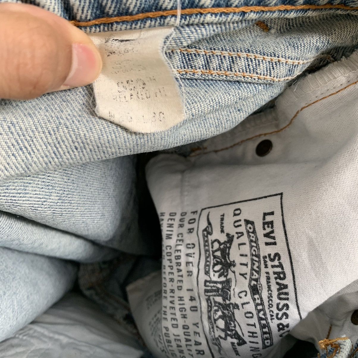 Levi's Vintage 90s THRASHED Distressed Levis Jeans denim Pant Size US 30 / EU 46 - 9 Thumbnail