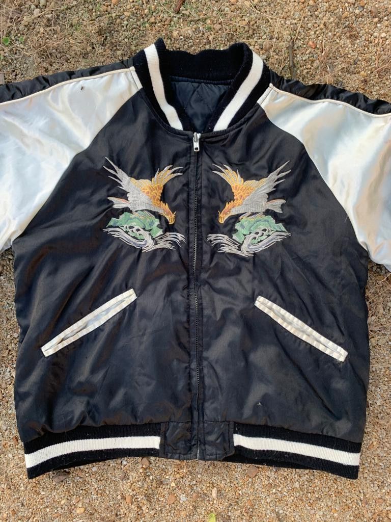 Japanese Brand Sukajan Jacket Embroidery Eagle Size US S / EU 44-46 / 1 - 13 Thumbnail