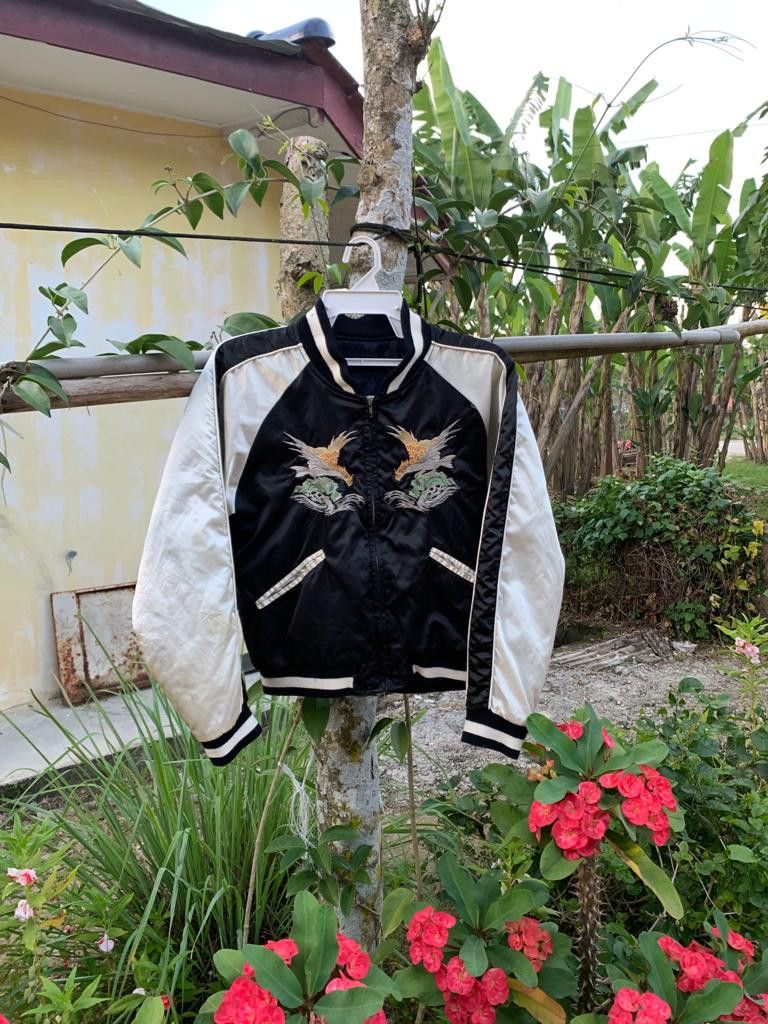 Japanese Brand Sukajan Jacket Embroidery Eagle Size US S / EU 44-46 / 1 - 2 Thumbnail