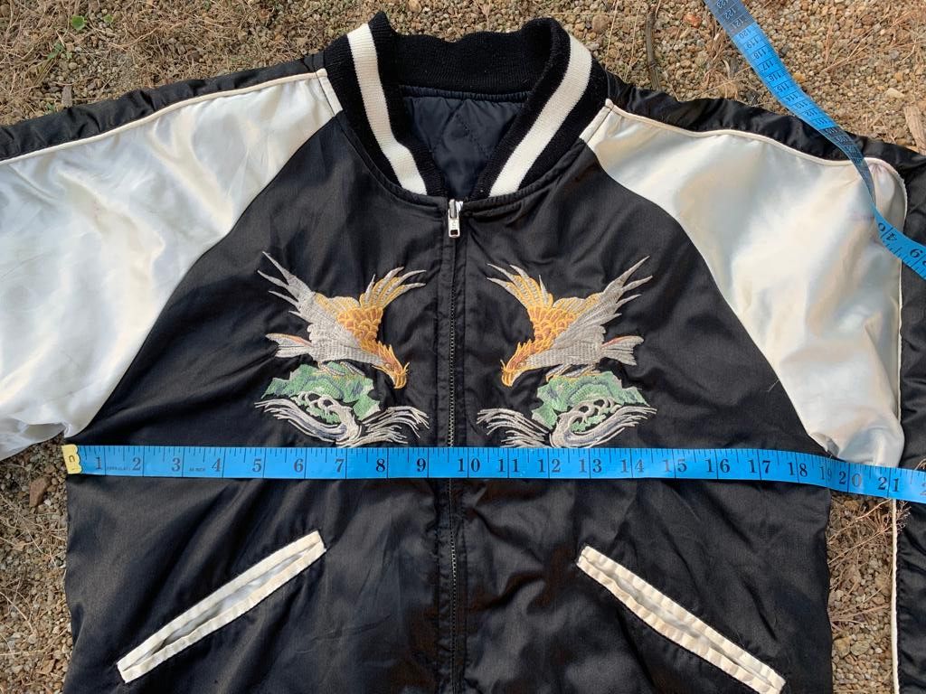 Japanese Brand Sukajan Jacket Embroidery Eagle Size US S / EU 44-46 / 1 - 19 Thumbnail