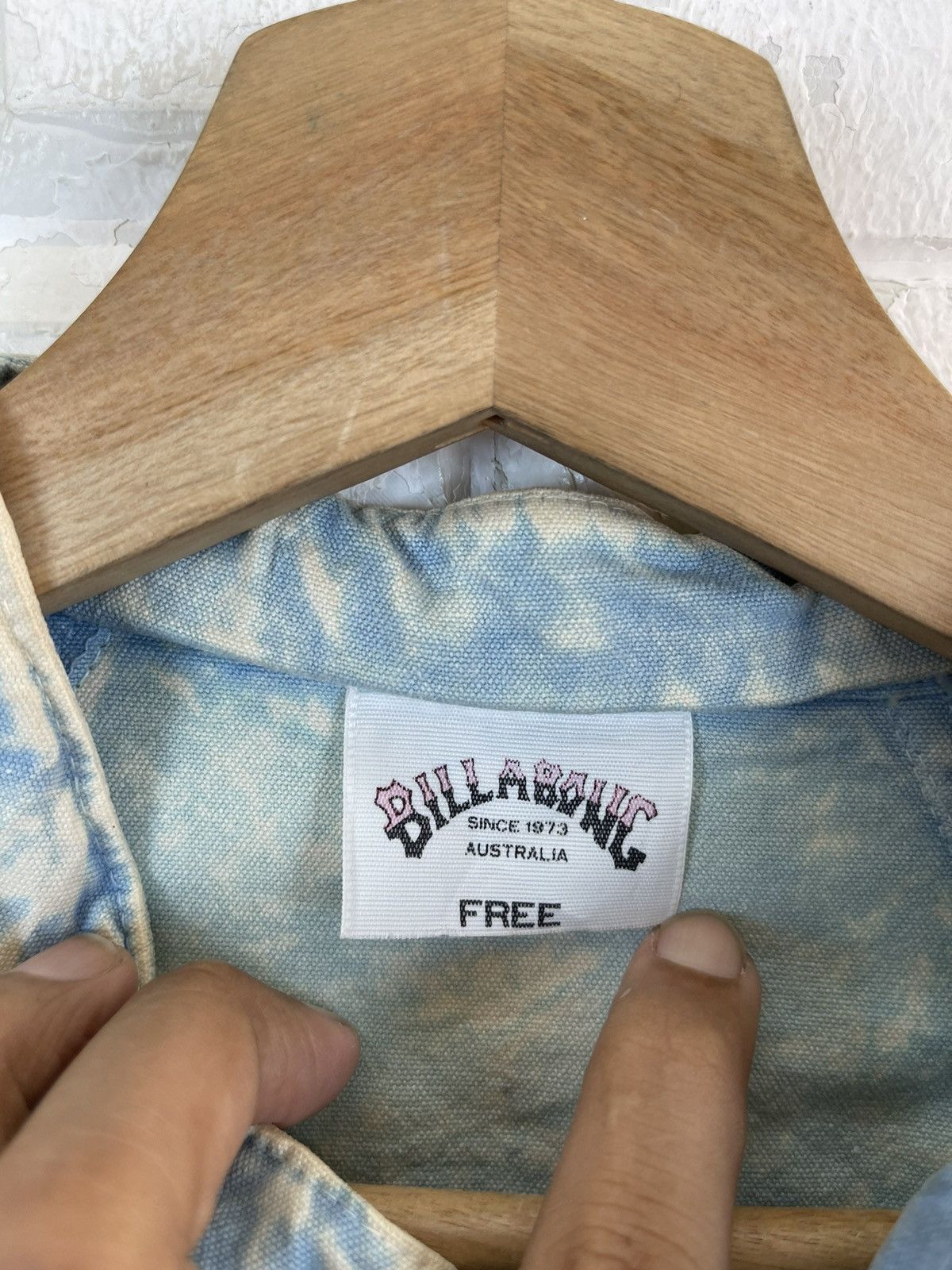 Billabong × Vintage Vintage 90’s Acid Wash Billabong Australia Surf Thin Jacket Size US L / EU 52-54 / 3 - 4 Thumbnail