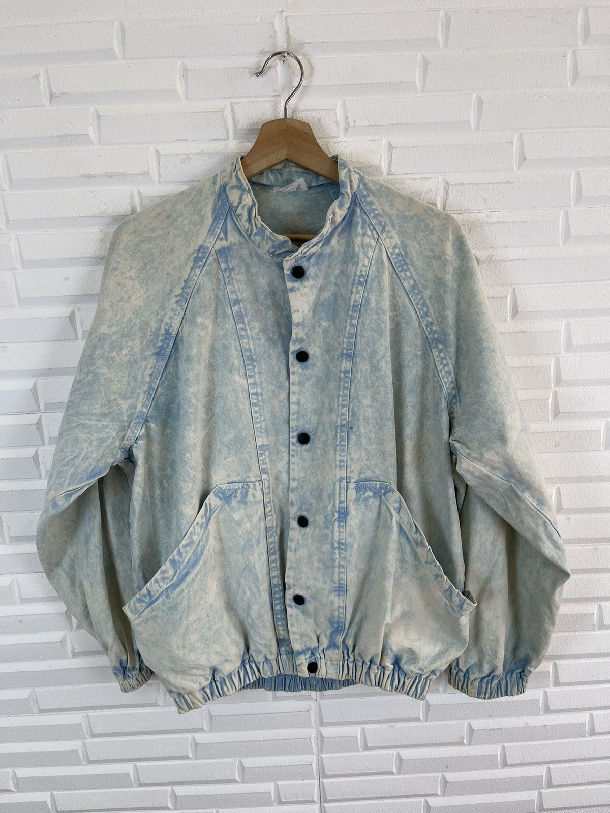 Billabong × Vintage Vintage 90’s Acid Wash Billabong Australia Surf Thin Jacket Size US L / EU 52-54 / 3 - 1 Thumbnail